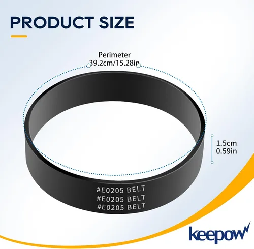 Vista 3 de KEEPOW Paquete de 1 Correas de Aspiradora Compatibles con Eureka PowerSpeed Aspiradora Vertical sin Bolsa