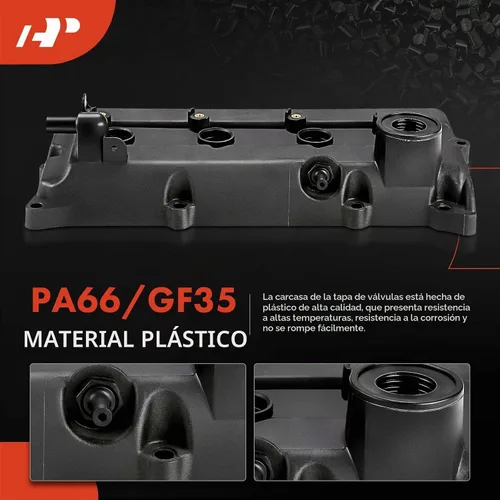 Vista 5 de Kit de cubierta de válvulas de motor A-Premium, con tapa de llenado de aceite y pernos y junta, compatible con Nissan Altima 2002-2006, Sentra