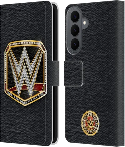 Vista 279 de Head Case Designs Officially Licensed WWE Cruiserweight Champion Title Belts Leather Wallet Case Compatible with Samsung Galaxy A07 4G Campeón