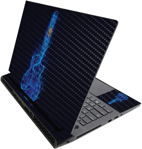 Vista 524 de MightySkins - Skin brillante con purpurina para Alienware M17 R3 (2020) y M17 R4 (2021) - Diversión de los años 90 Acabado duradero con purpurina