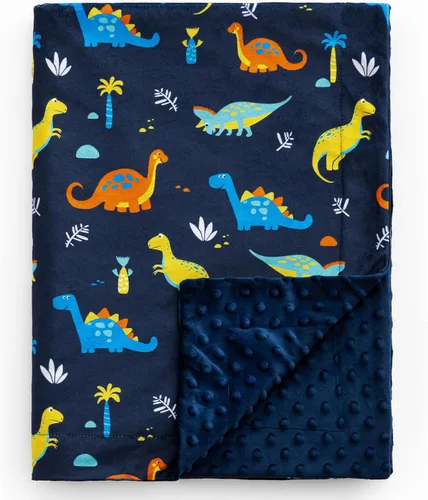 Vista 9 de david's kids Manta de bebé Minky Animal 30 x 40 pulgadas EE.UU