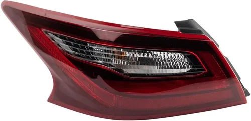 Vista 184 de Ensamble de luz trasera exterior TRQ para lado del conductor izquierdo trasero. Compatible con Toyota Corolla XLE 2020, 2021, 2022 y Toyota Corolla