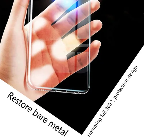 Vista 2 de Funda de teléfono para OnePlus 10 Pro (6.7 pulgadas), con [3 películas protectoras de vidrio templado], funda ultradelgada de TPU suave transparente