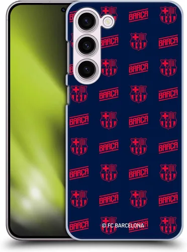 Vista 8 de Head Case Designs Funda rígida con licencia oficial del FC Barcelona Barca Crest Graphics compatible con Samsung Galaxy S23+ 5G