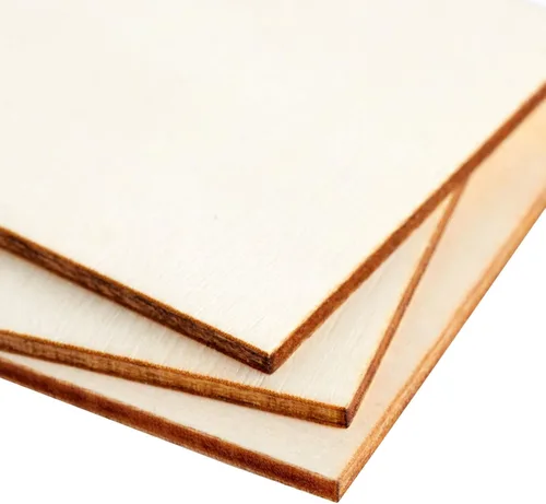 Vista 8 de Paquete de 60 rectángulos de madera sin terminar para manualidades, piezas de madera de 2 x 3 para pintura, proyectos de bricolaje, decoraciones