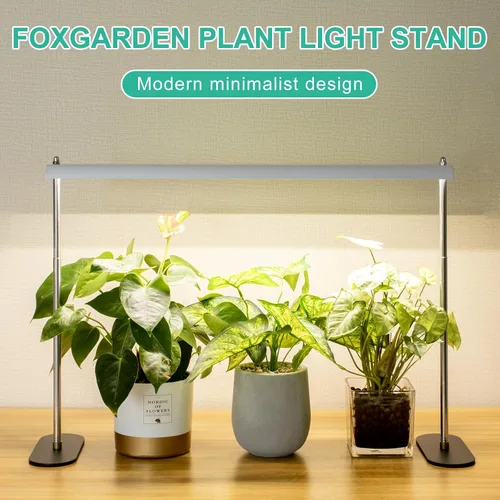 Vista 7 de FOXGARDEN Soporte de Luz de Cultivo, Iluminación LED Avanzada para el Crecimiento de Plantas con Temporizador de 4/8/12H, 6 Opciones de Atenuación