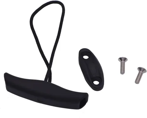 Vista 7 de 2 piezas de mango de transporte para canoa para kayak, mango en T con cordón y ojos de almohadilla, asa de transporte de kayak, correas de kayak