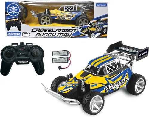 Vista 14 de LEXiBOOK - Crosslander Luminous Terrain Car, control remoto de muñeca, recargable, kit de acción electrónica, blanco/naranja