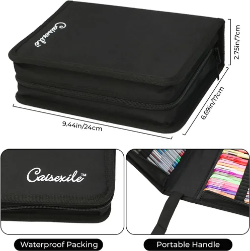 Vista 3 de Bolígrafos de gel para colorear para adultos, 88 colores, bolígrafos de gel con purpurina para artistas, 40% más de tinta con 88 recambios a juego