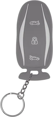 Vista 8 de StandardAutoPart Funda de silicona para llave inteligente remota de proximidad de 3 botones compatible con Tesla Model X (negro)