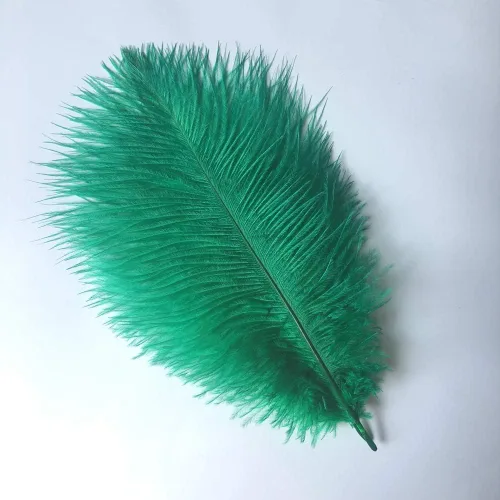 Vista 8 de Sowder - Plumas de avestruz artificiales de 15 a 20 cm para centros de mesa de boda, decoración del hogar, paquete de 10 piezas (Negro)