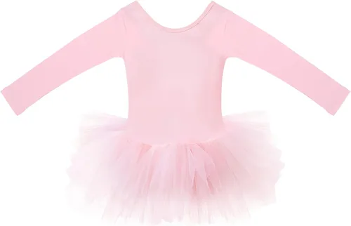 Vista 6 de EASTBUDDY Ballet Dress for Girls,Toddler Dance Leotard with Tutu Skirt Ballerina Outfit