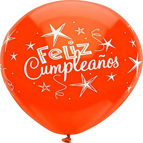 Vista 3 de Globos de látex impresos redondos de 12 pulgadas, 15 años, 6 unidades, colores surtidos