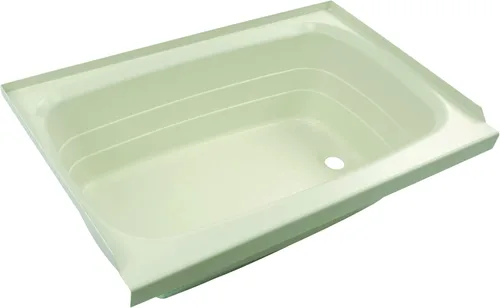 Vista 4 de Lippert P2436RHSPK - Bañera de pergamino de repuesto de 24 x 36 pulgadas con drenaje derecho, acrílico ABS resistente a los arañazos para caravanas