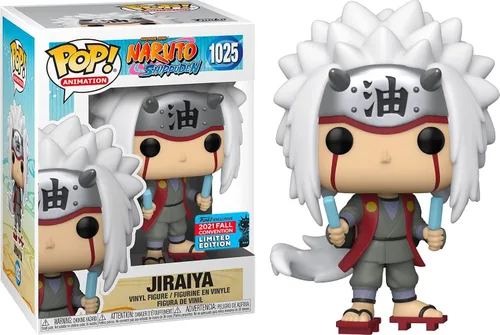 Vista 6 de Funko Pop! Naruto Shippuden - Jiraiya con paleta, figura de vinilo exclusiva de la convención de otoño 2021 #1025