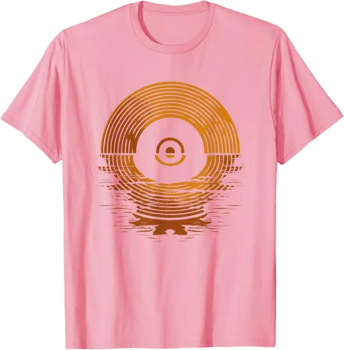 Vista 71 de Vinyl LP Records - Camiseta de vinilo Sunset Negro