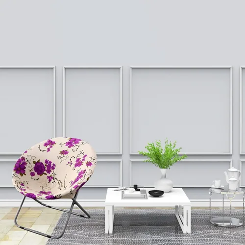 Vista 3 de LXYUMM Fundas elásticas de jacquard para silla de luna, funda suave y redonda para oficina, hogar, comedor, 01