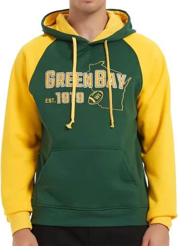 Vista 11 de RZUO Men Women Unisex City Classic Football Embroidery Sweatshirt Apparel Pullover Hoodie