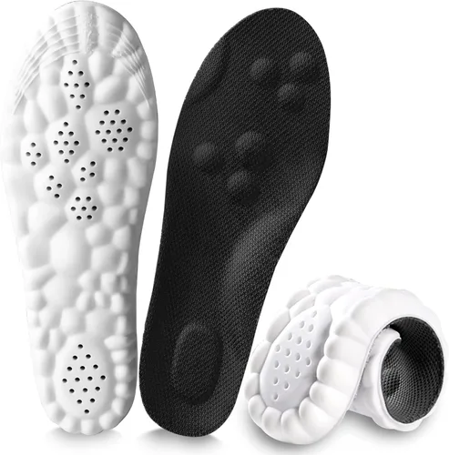 Vista 30 de Plantillas 4D Cloud para mujeres y niños, plantillas de soporte de arco, plantillas de espuma viscoelástica, plantillas de zapatos deportivos