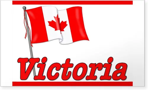 Vista 5 de CafePress Adhesivo rectangular con bandera de Canadá de Alberta para parachoques
