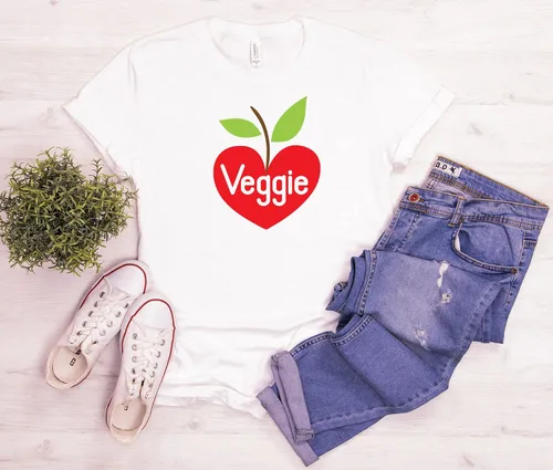 Vista 4 de Vegan T-Shirt for Women Plant Power Shirt Gift for Vegetarian Vegan Clothing Women Plant Powered Top Plant Based Life Tee