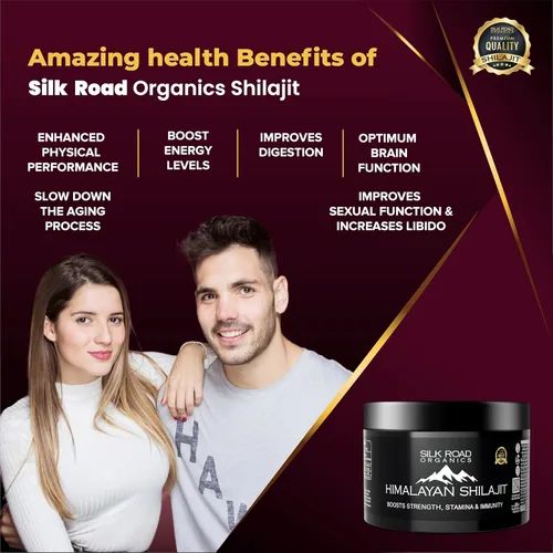 Vista 9 de Shilajit puro del Himalaya (120 gm) semilíquido con ácido fúlvico y más de 85 minerales traza para metabolismo, apoyo del sistema inmunológico