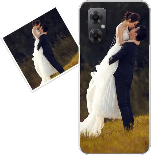 Vista 250 de Funda personalizada compatible con Oppo A1 Pro, fundas de teléfono personalizadas con imagen de foto, imagen de texto, cubierta transparente