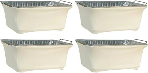 Vista 9 de The Original Patented' - Protector contra el viento para bufés, catering, cubierta para calentador de alimentos, poliéster ignífugo, lavable Negro