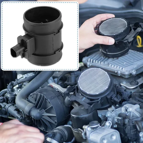 Vista 2 de X AUTOHAUX 0280218421 Sensor de flujo de aire masivo para Chevrolet Aveo 2009-2011 Medidor MAF Sensor, reemplazo de flujo de aire, para Chevrolet