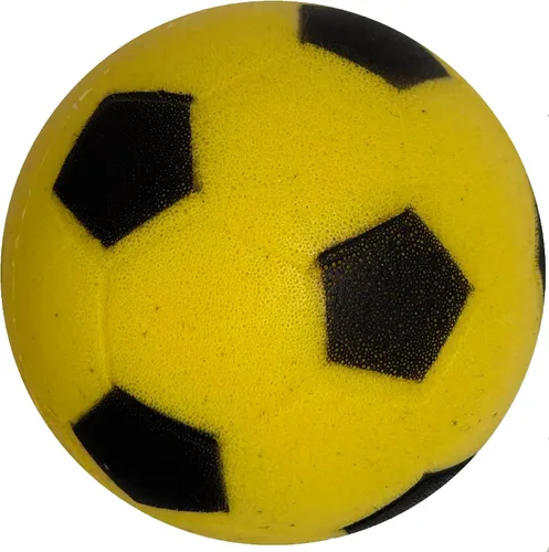 Vista 6 de Pelotas de golf para gatos de interior - Pelotas de fútbol interactivas de espuma de esponja (mixto2)
