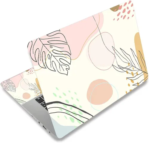Vista 49 de Adhesivo para laptop de 12.1-15.6 pulgadas, calcomanía reutilizable universal de vinilo para laptop, protector de arte impermeable en color panal