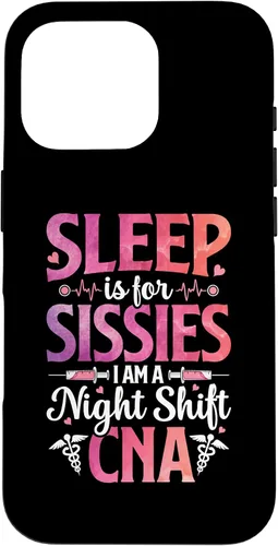 Vista 20 de iPhone 16 Sleep Is For Sissies CNA Certified Nursing Assistant Nurse Case