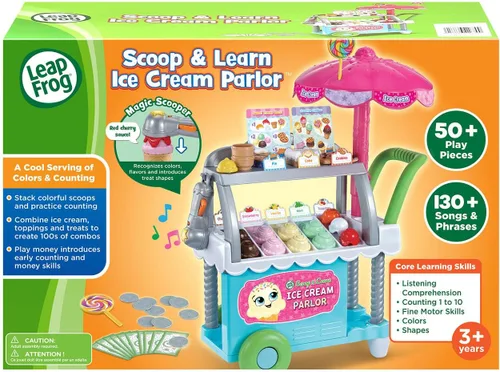 Vista 7 de LeapFrog Scoop and Learn Ice Cream Parlor - Juguete de rol para niños