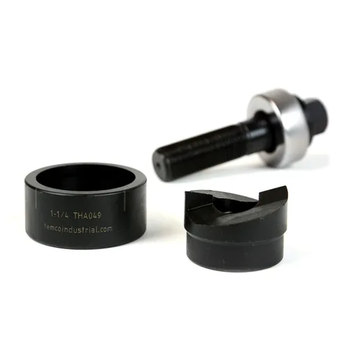 Vista 11 de TEMCo TH0408-1 - Unidad de perforación de tamaño real con perno de extracción manual (1.00 pulgadas, tamaño real del agujero)