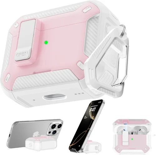 Vista 25 de RFUNGUANGO Fundas protectoras para Airpods de 2ª y 1ª generación, color 2º -Blanco