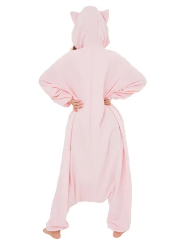 Vista 3 de Disfraz Kigurumi de Jigglypuff para Adultos Pokémon Multicolor