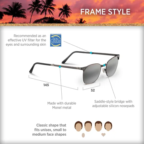 Vista 8 de Maui Jim Stillwater 52 - Gafas de sol para hombre 706