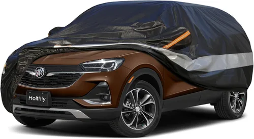 Vista 24 de Funda para automóvil SUV de ajuste personalizado para BMW X1/iX1 2009-2025, 100% impermeable, transpirable, para exteriores, protección contra
