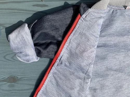 Vista 9 de Yao 1T-5T - Ropa de niño pequeño, conjuntos de ropa de otoño para bebé, 3 piezas, chaleco de mezclilla, sudaderas con capucha de algodón, jeans