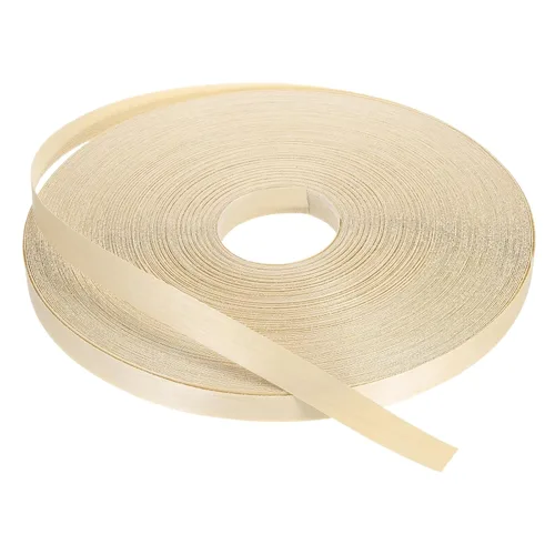 Vista 91 de PATIKIL Bandas de borde de abedul, cinta de chapa de madera de 1-1/2 pulgadas x 25 pies, bandas de borde de madera contrachapada flexible prepegadas
