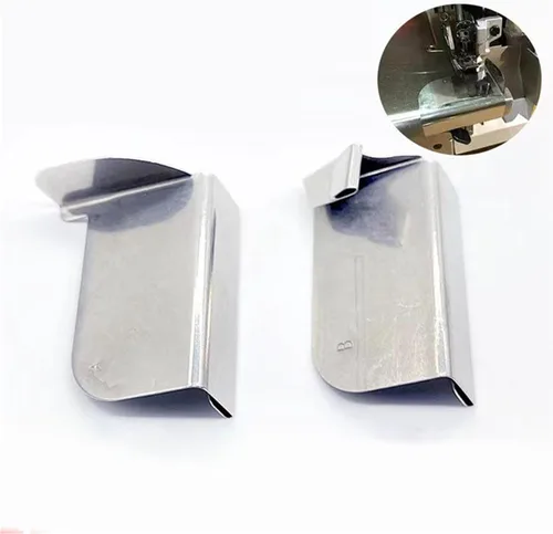 Vista 3 de Sperrins - Guía de costura industrial para máquina de coser, guía de dobladillo, material fino, antiarrugas, duradero, accesorios de costura