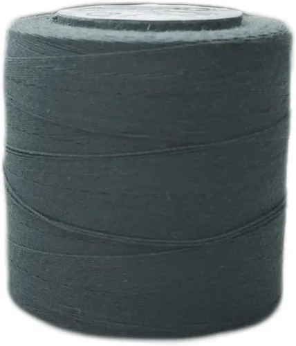 Vista 5 de Hilo de coser multiusos TEX 40 100% algodón orgánico, carrete de 1,640.4 ft, color camello