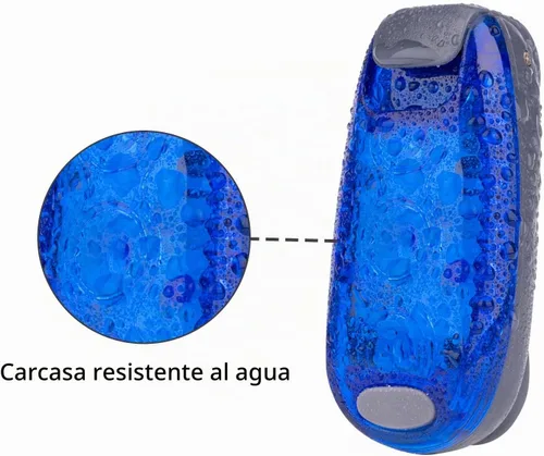 Vista 6 de Paquete de 9 Luces LED de Seguridad, Luz de Seguridad, Luces Estroboscópicas de Alta Visibilidad para Correr Usadas para Bicicleta, Caminar, etc.