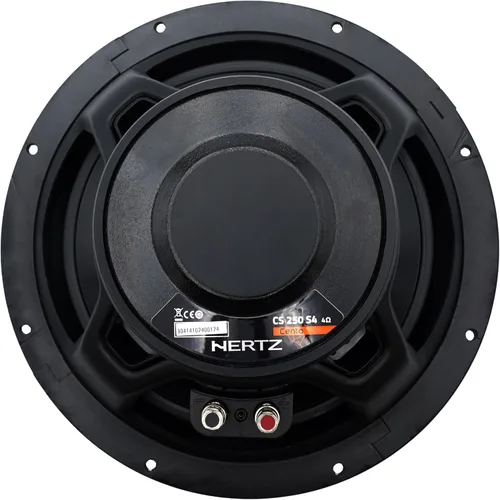 Vista 8 de HERTZ Cento Series CS-250-S4 Subwoofer SVC RMS de 4 ohmios de 10" (250 mm) 300 vatios