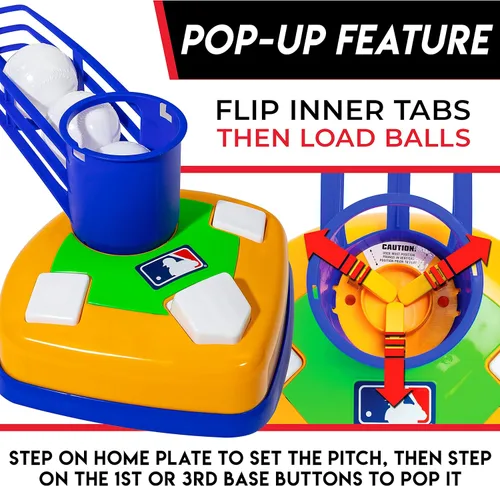 Vista 7 de Franklin Sports MLB Super Star Bateador 2 en 1