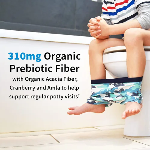 Vista 5 de Garden of Life Dr. Formulated Probiotics Organic Kids+ plus Vitamina C y D – Sandía – Libre de gluten, lácteos y soja, suplemento para la salud