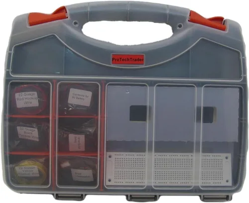 Vista 2 de Make: componentes electrónicos 2da Edición paquete de segunda edición. El kit sigue el último modelo: Electronics (2015) libro educativo de Charles