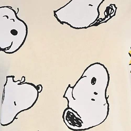 Vista 3 de Peanuts Sudadera clásica de forro polar Snoopy para mujer