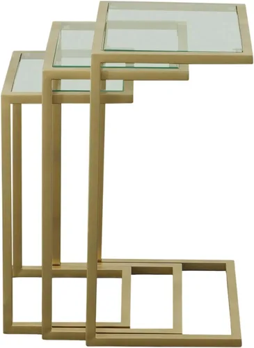 Vista 9 de Carolina Silla y mesa Madison - Mesa anidable, juego de 3