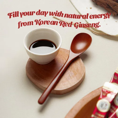 Vista 7 de Disparo de ginseng rojo coreano de 6 años - 7 mg de ginsenósidos - HACCP sin cafeína 10 paquetes